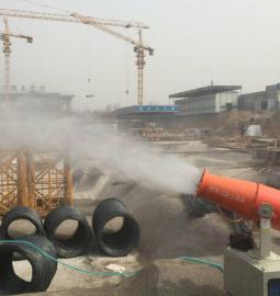 新郑环保风送式降尘喷雾机，城市环保降尘喷雾机